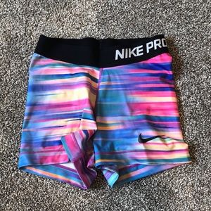 Nike Pro spandex shorts